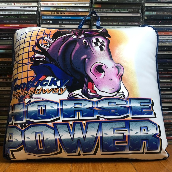 Vintage Kentucky Speedway Vinyl Stadium Seat Cushion - Picture 2 of 7